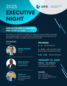 ISPE Exec Night Flyer 2025